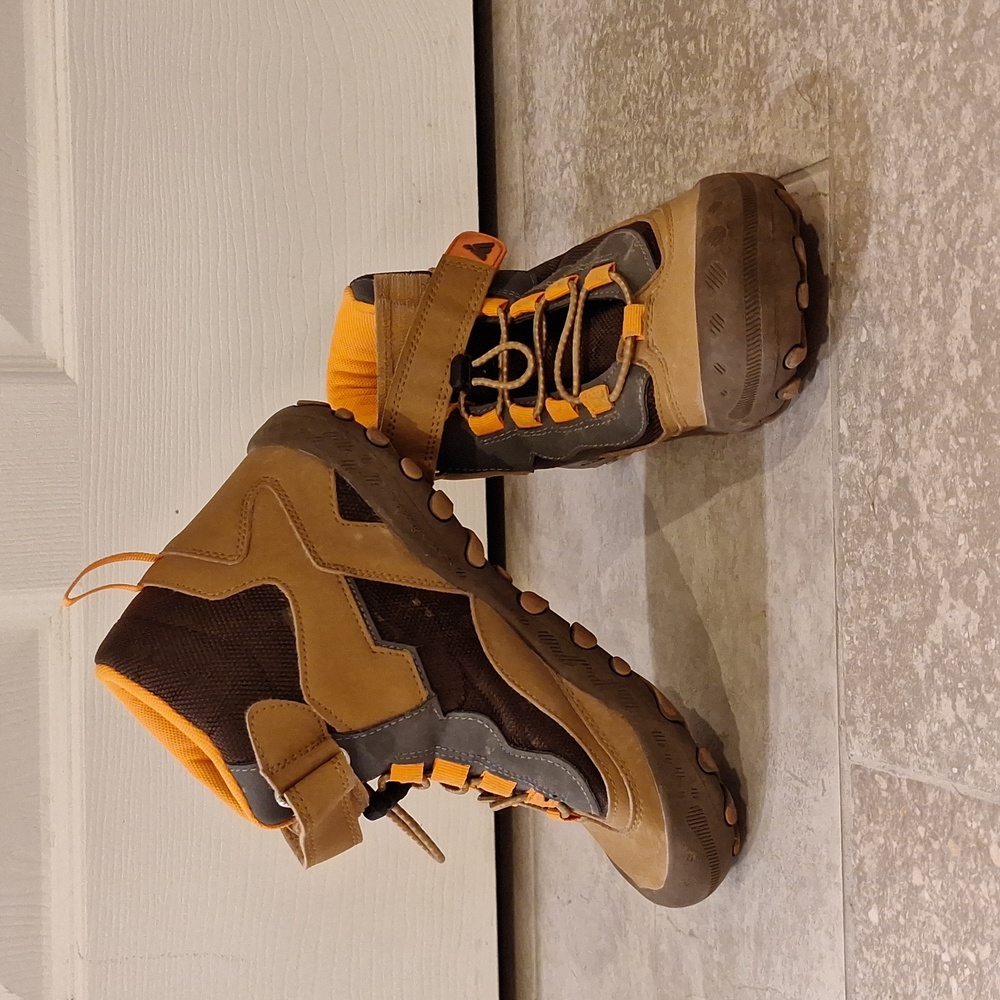 Mishansha hiking trekking ankle boots - 36 / 6 - brown/orange